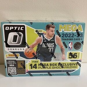 Panini: 2022-23 NBA Donruss Optic Basketball Trading Cards, Mega Box